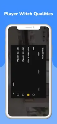 Video HLS Player android App screenshot 1